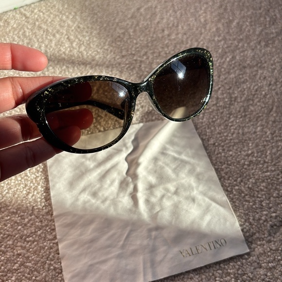 Valentino Black Sunglasses main image 8